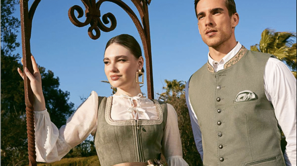 Dirndl Schleife Bedeutung