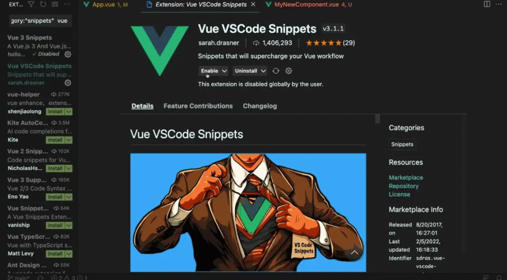 to disable graying out inactive text in VSCode