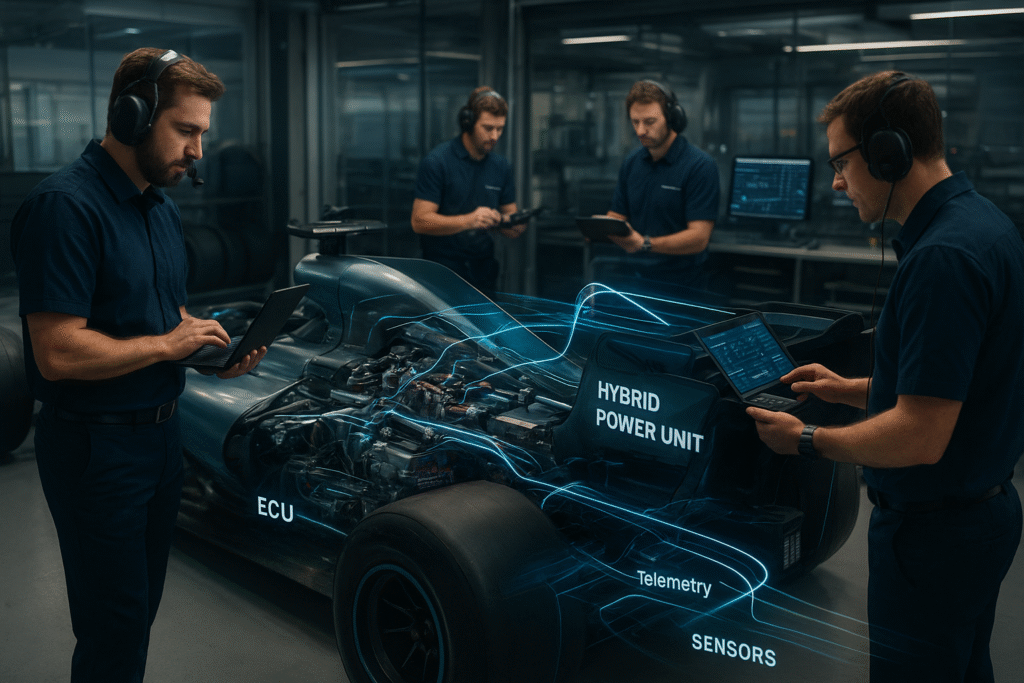 does formula 1 teams require embedded systems engineers