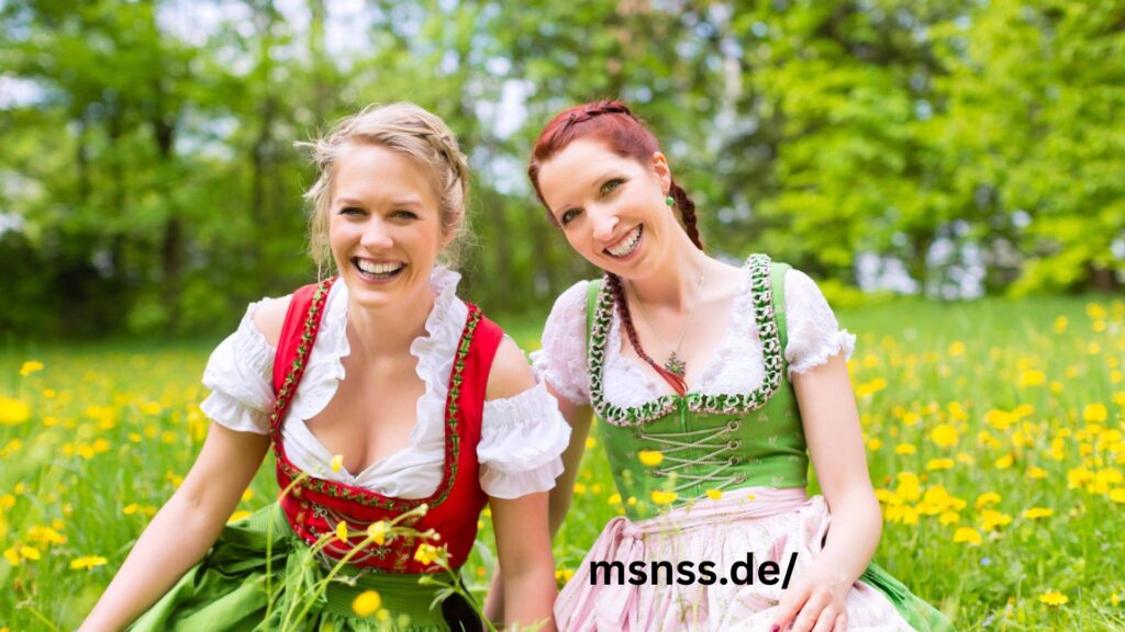 dirndl schleife links