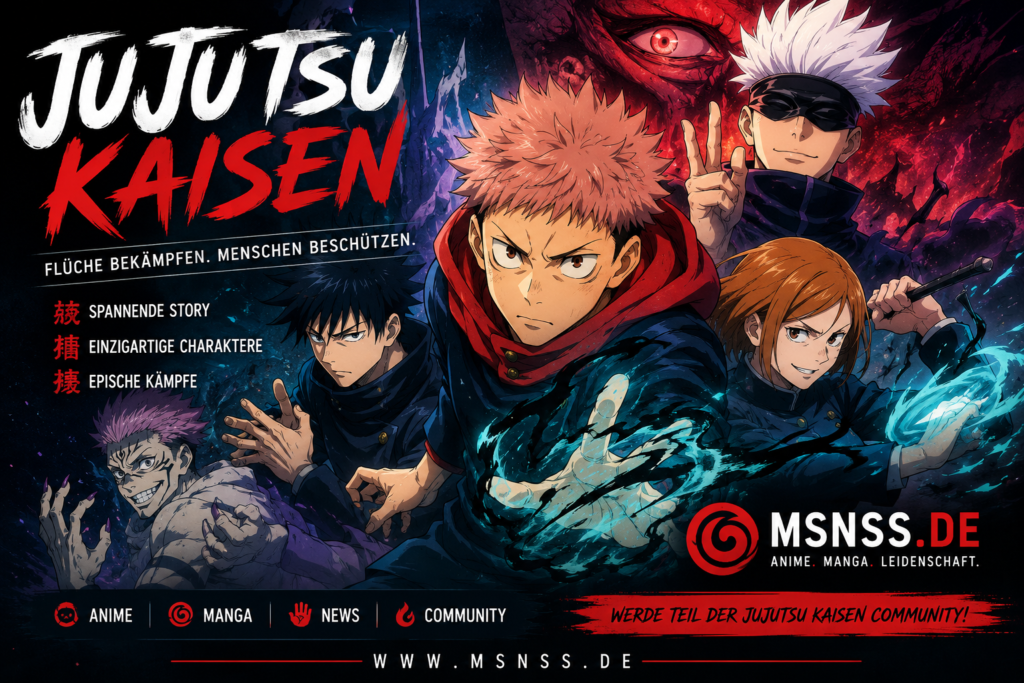 Jujutsu Kaisen: Alles über den erfolgreichen Anime und Manga jujutsu kaisen