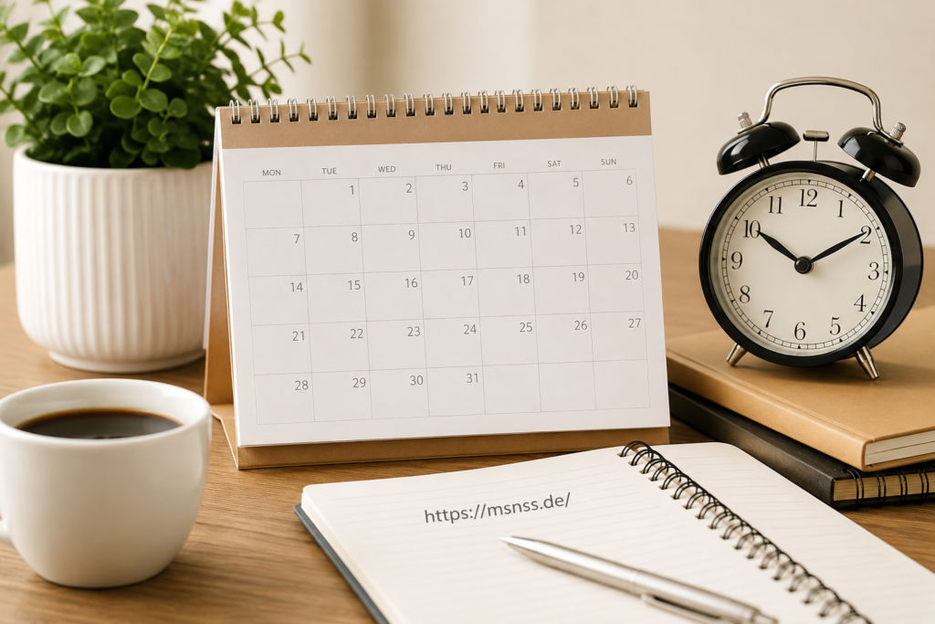Welcher Tag ist heute: Aktuelles Datum, Wochentag und Kalenderwoche welcher tag ist heute